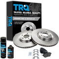 Front Ceramic Brake Pad & Rotor Kit for 2003-2012 Nissan/Infiniti