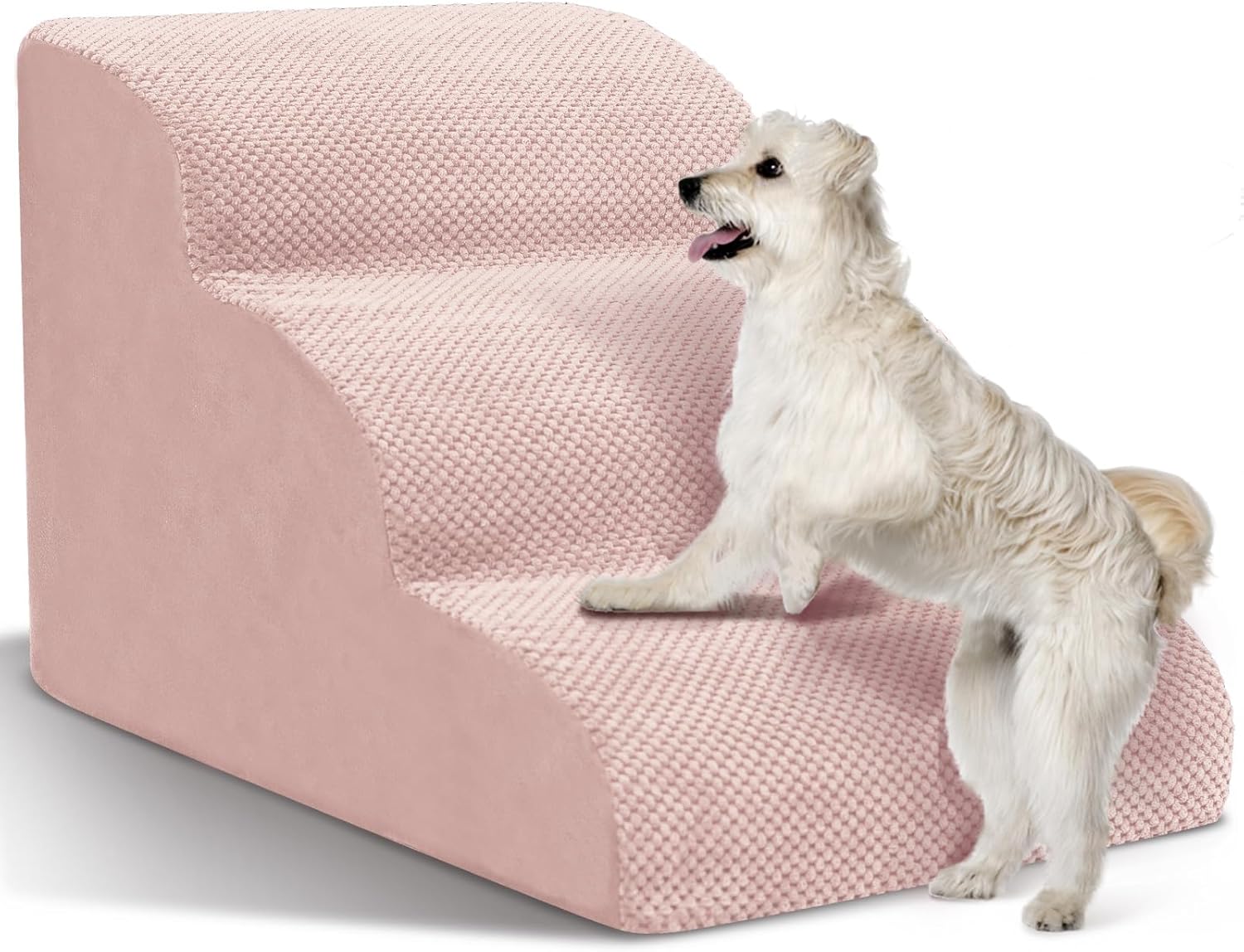 Dog Stairs for Small Dogs - High Density Foam Pet Steps