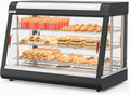 35ft Pizza Warmer Food Warmer Display - 3-Tier Countertop Warmer