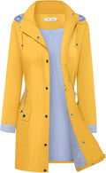 BBX Lephsnt Rain Coats for Women Waterproof Windproof Trench