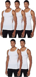Hanes Men's 5-Pack ComfortBlend Tank with FreshIQ - Everyday Comfort