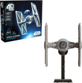 4D Build Imperial Tie Fighter 3D Model Kit - Detailed Display Piece