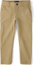 Boys Quick Dry Straight Chino Pants - Easy Care, Everyday Wear
