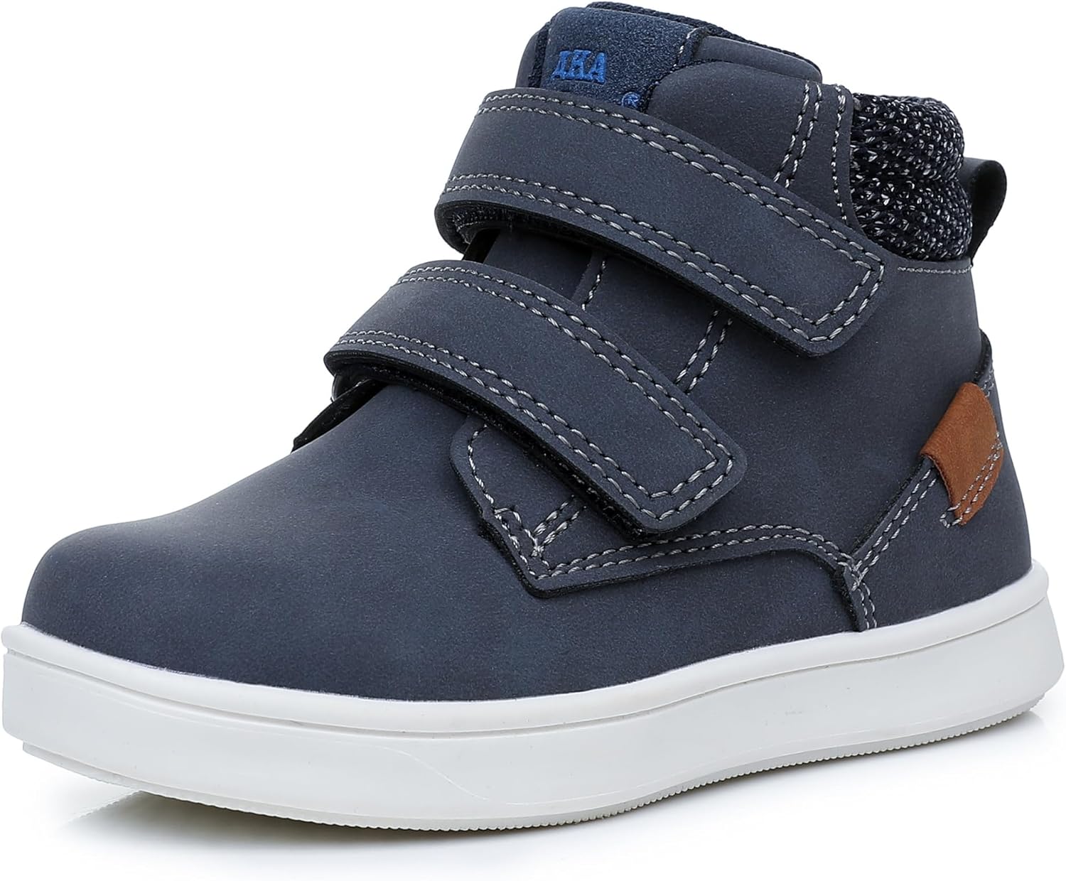 Apakowa Toddler Boys Autumn Boots - Water Resistant Fall Footwear