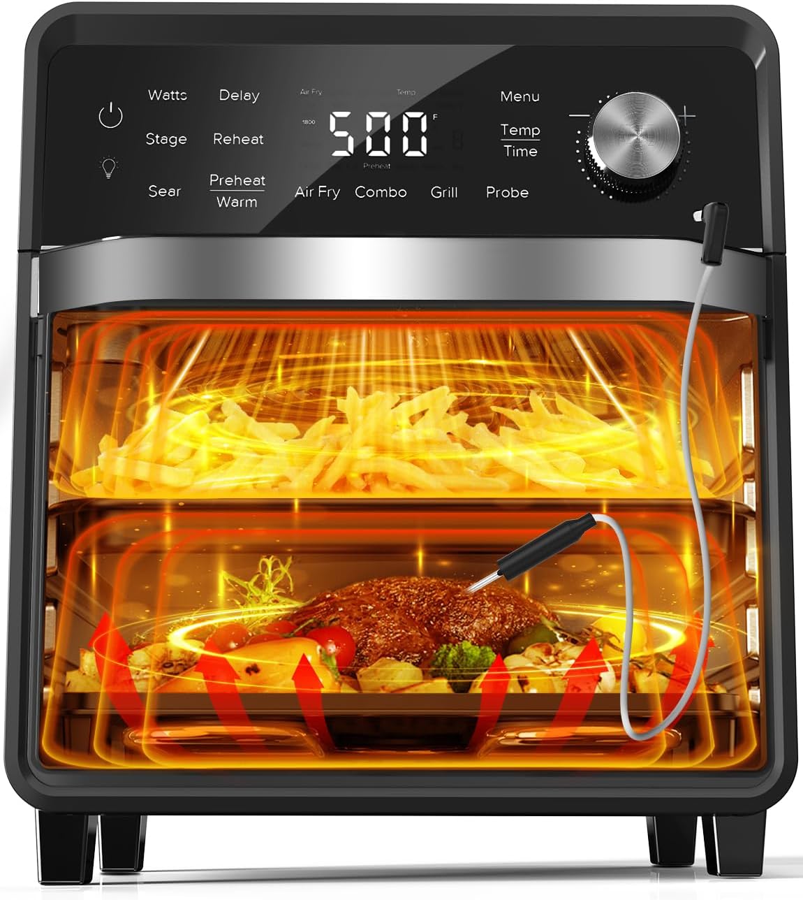 Nuwave Air Fryer Oven: Authentic Char Flavor, Smarter Probes