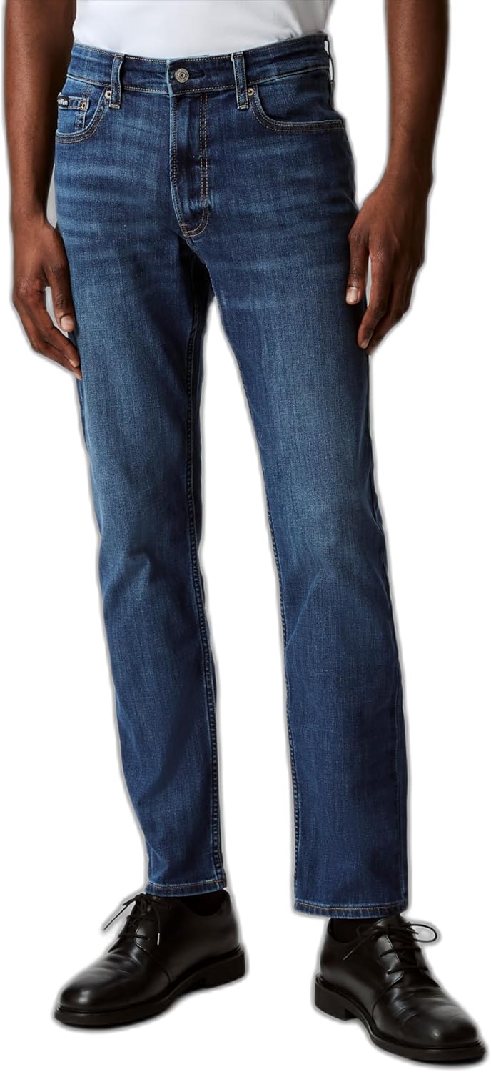Calvin Klein Mens Slim High Stretch Jeans for Ultimate Comfort