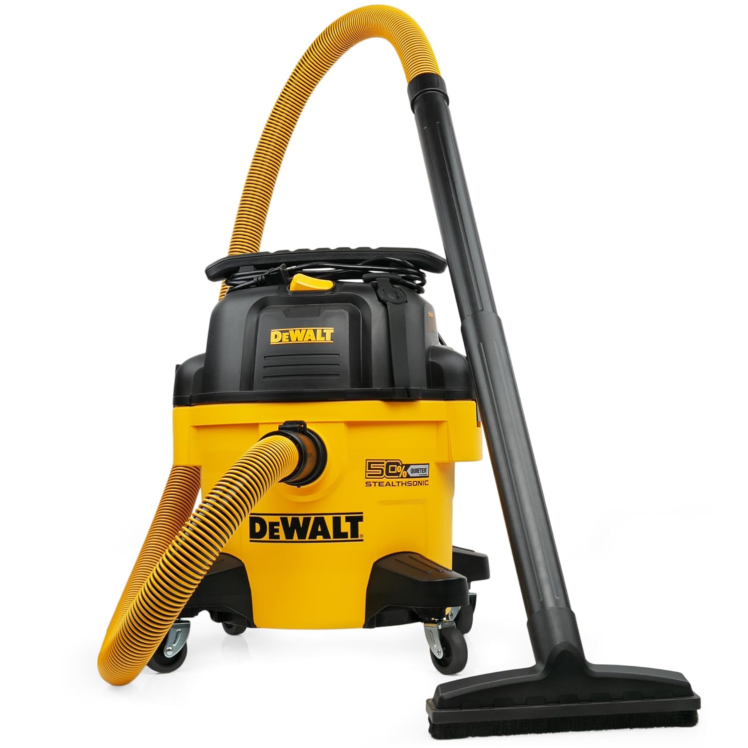 DEWALT 6-Gallon Ultra Quiet Wet/Dry Vacuum for All Messes
