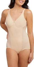 Bali Women's Firm-Control Shapewear Bodysuit - Built-In Minimizer Bra