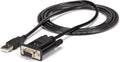 USB to Serial RS232 Adapter 6ft FTDI Null Modem - Portable