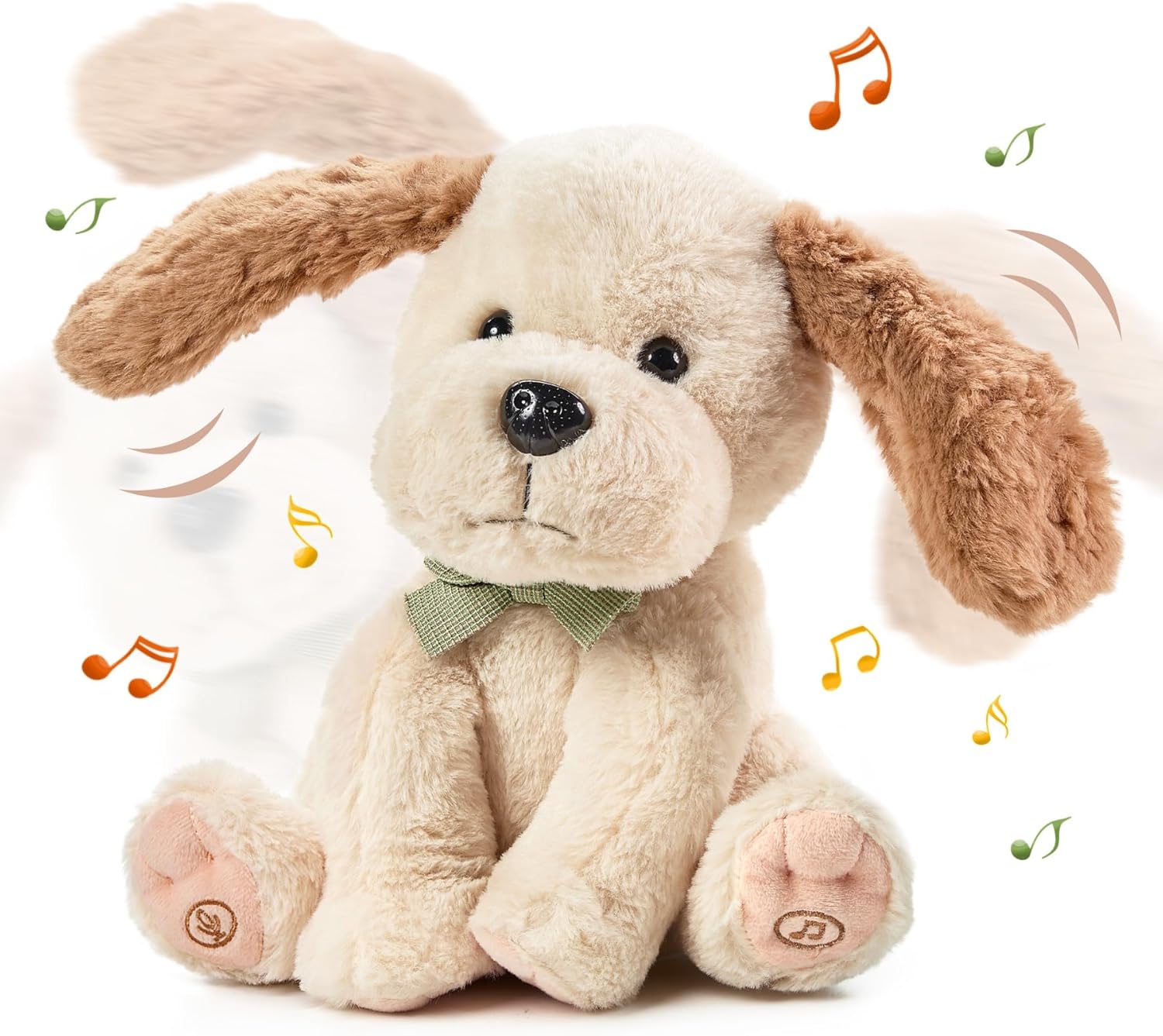TUMAMA Interactive Singing Plush Dog Toy