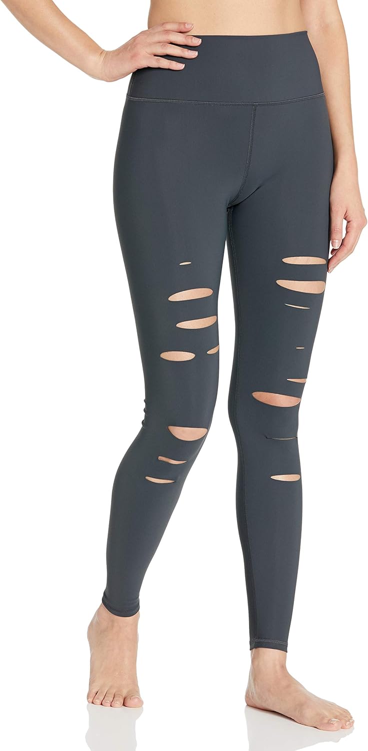 High Waist Ripped Legging for Active Women