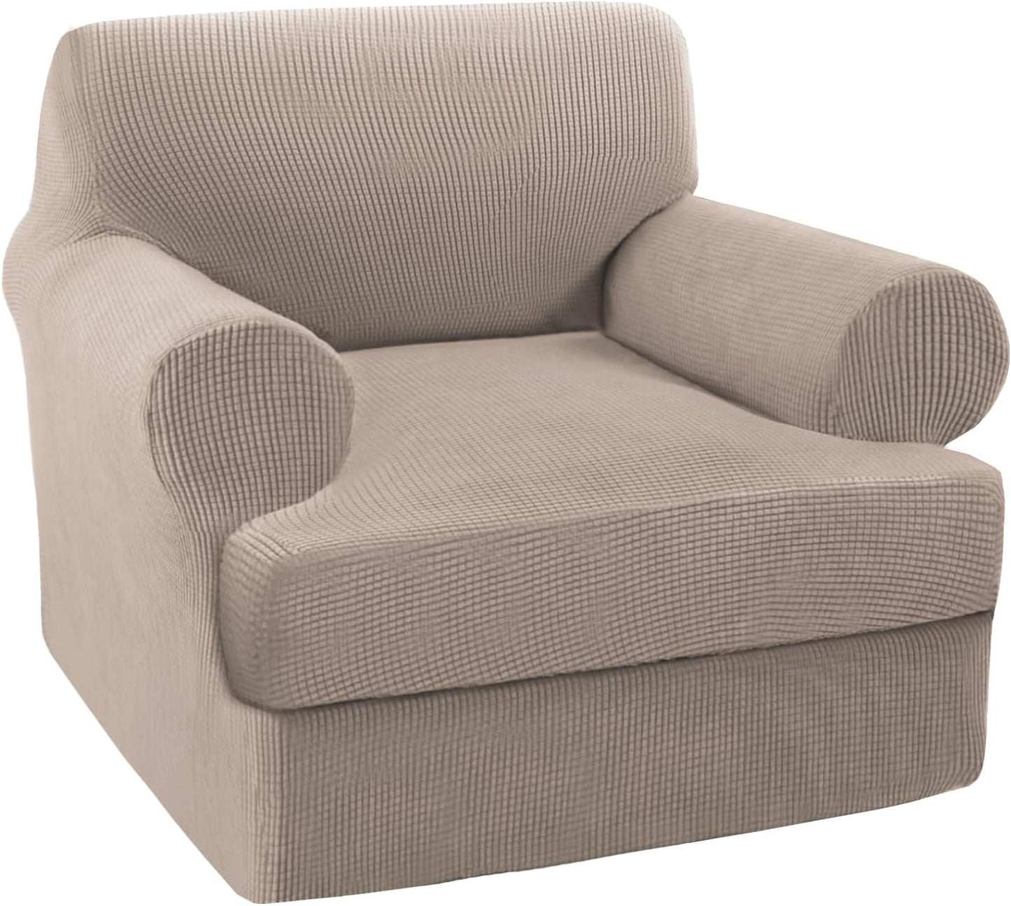 Turquoize T Cushion Chair Slipcover for Living Room Comfort
