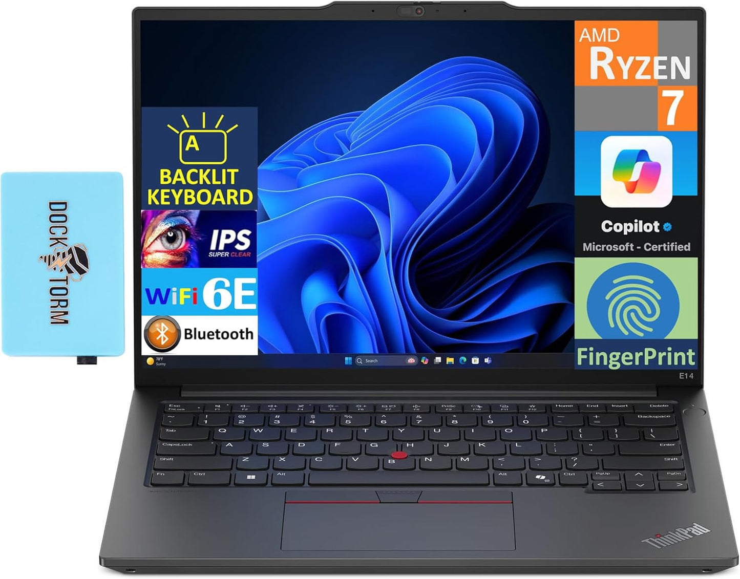 Lenovo Thinkpad E14 G6 Business Laptop with 14.0 in Display
