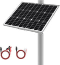 12V Waterproof Solar Battery Trickle Charger 50W Mono Panel - Smart