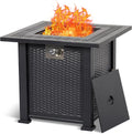 28 Inch Firepit Table with 50,000 BTU for Cozy Outdoor Evenings