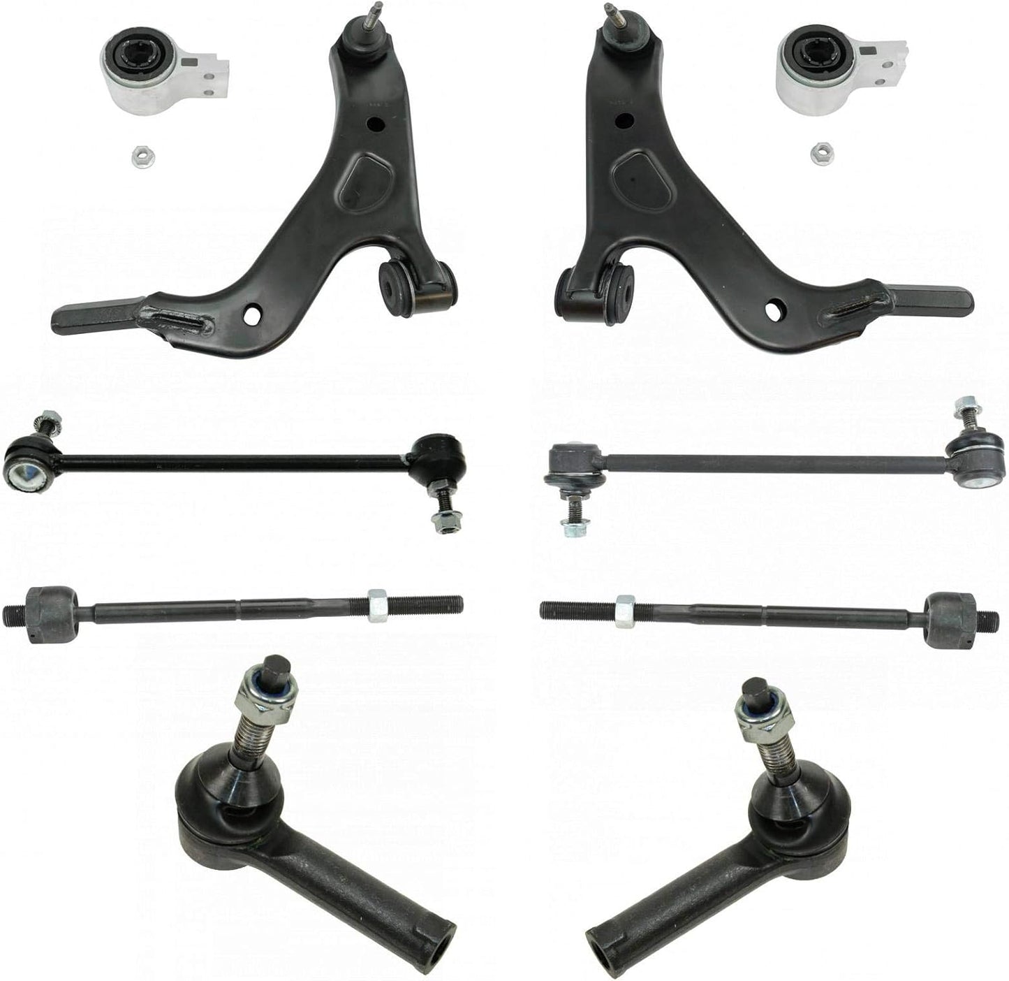 TRQ Front Steering & Suspension Kit for 2008-2009 Ford Taurus