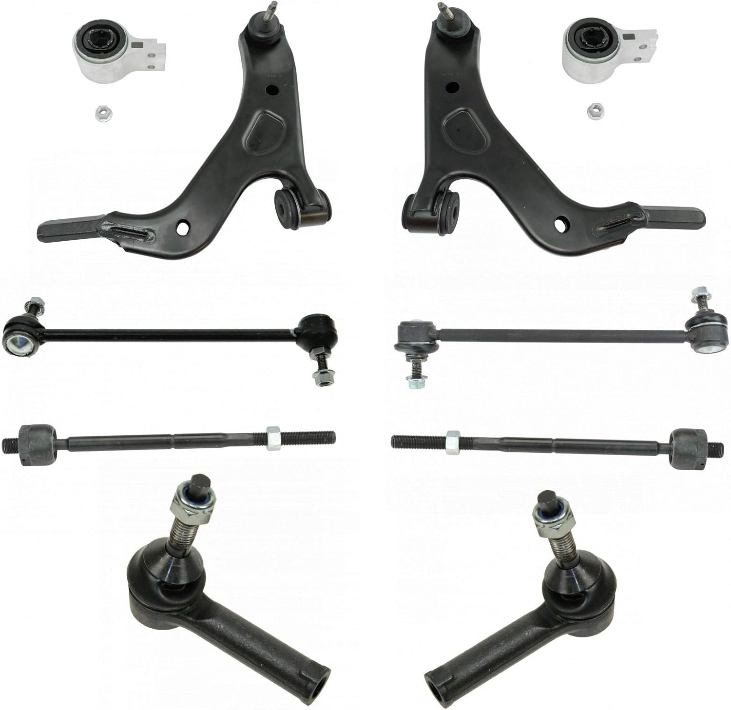TRQ Front Steering & Suspension Kit for 2008-2009 Ford Taurus
