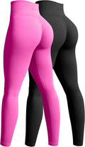 Women's Seamless High Waist Yoga Leggings - Butt Lifting Fit