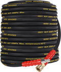 Pressure Washer Hose 50FT with 3/8 in Quick Connect - Kink Resistant