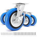 8 Inch Heavy Duty Casters Set of 4 for Smooth Rolling