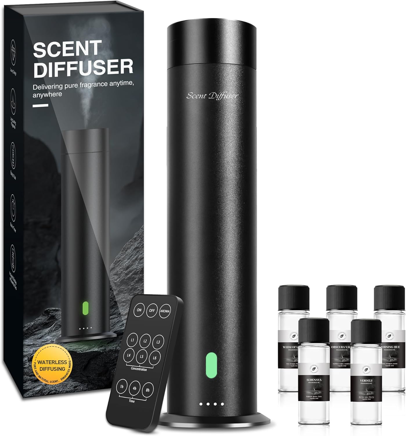 Waterless Scent Diffuser Starter Kit for Large Rooms and Hotels