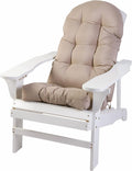 Enipate Adirondack Chair Cushions High Back Tufted - Weather Resistant
