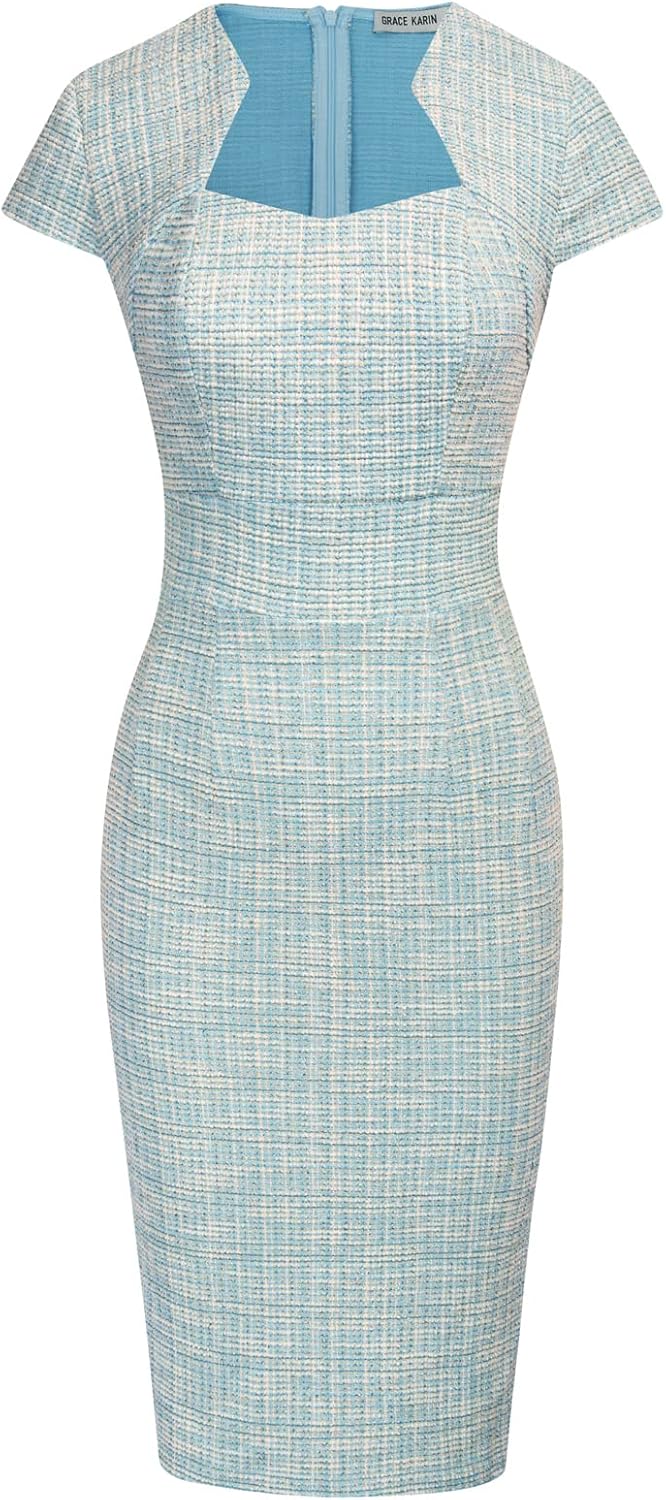 GRACE KARIN Women Pencil Dress for Elegant Style and Fit
