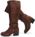 Extra Wide Calf Knee High Boots for Women - Wide Width Winter Fit