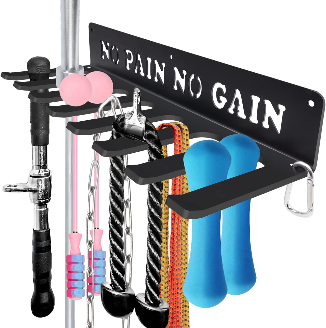Heavy-Duty Gym Gear Wall Organizer - Bliocefo
