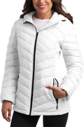 Reebok Womens Lightweight Quilted Jacket - Warm, Packable Layer