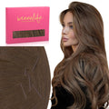 WENNALIFE Invisi Edge Tape In Hair Extensions 18in - Invisible Remy
