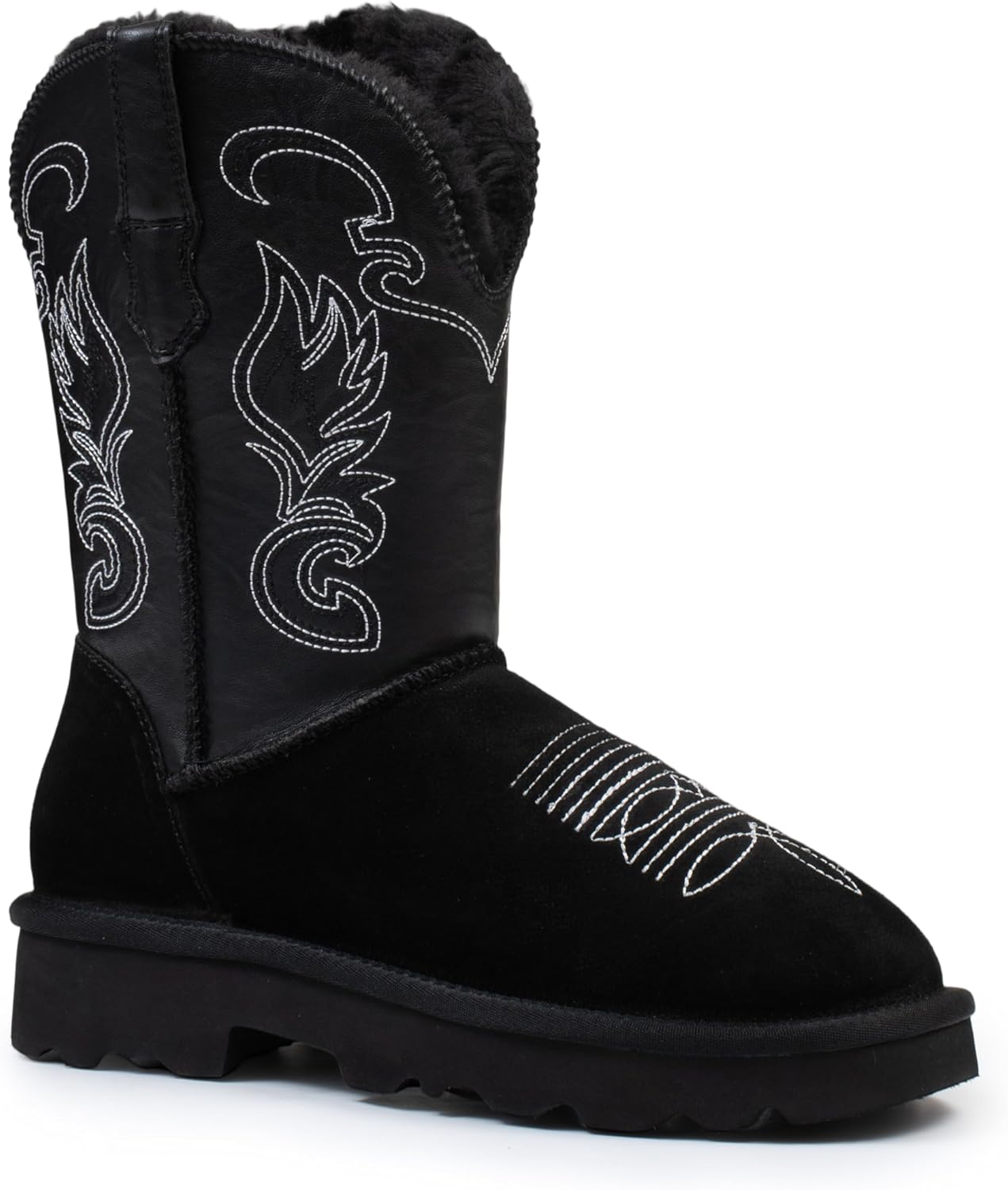 Genuine Leather Suede Platform Womens Winter Snow Boots Review
