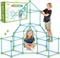 SpringFlower Fort Building Kit for Kids - 200 Piece STEM Fort Set