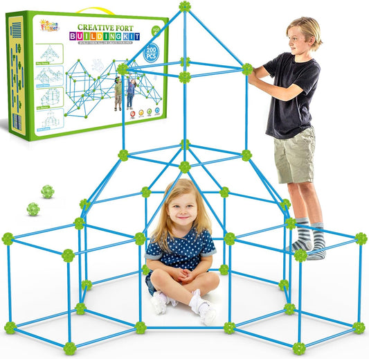 Ultimate Fort Building Kit for Kids | 200 Pcs Creative Fun!