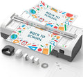 Qfun Small Laminator Machine 9 in Personal Laminator - Compact 12-in-1
