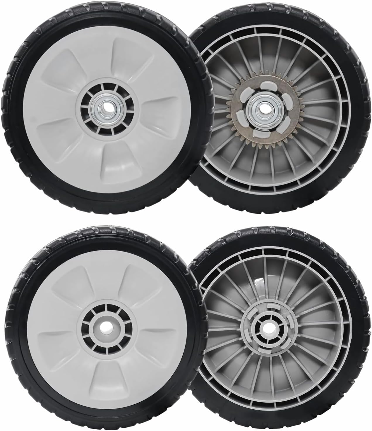 4 Pack Lawn Mower Drive Wheels for Honda HRR216 HRT216 HRS216