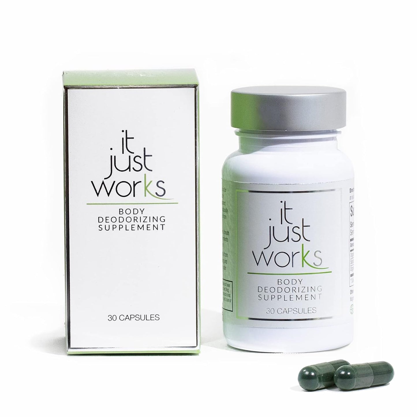Whole Body Natural Deodorizing Supplement for Freshness
