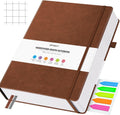 Graph Paper Notebook Large A4 Hardcover - Numbered 312 Pages
