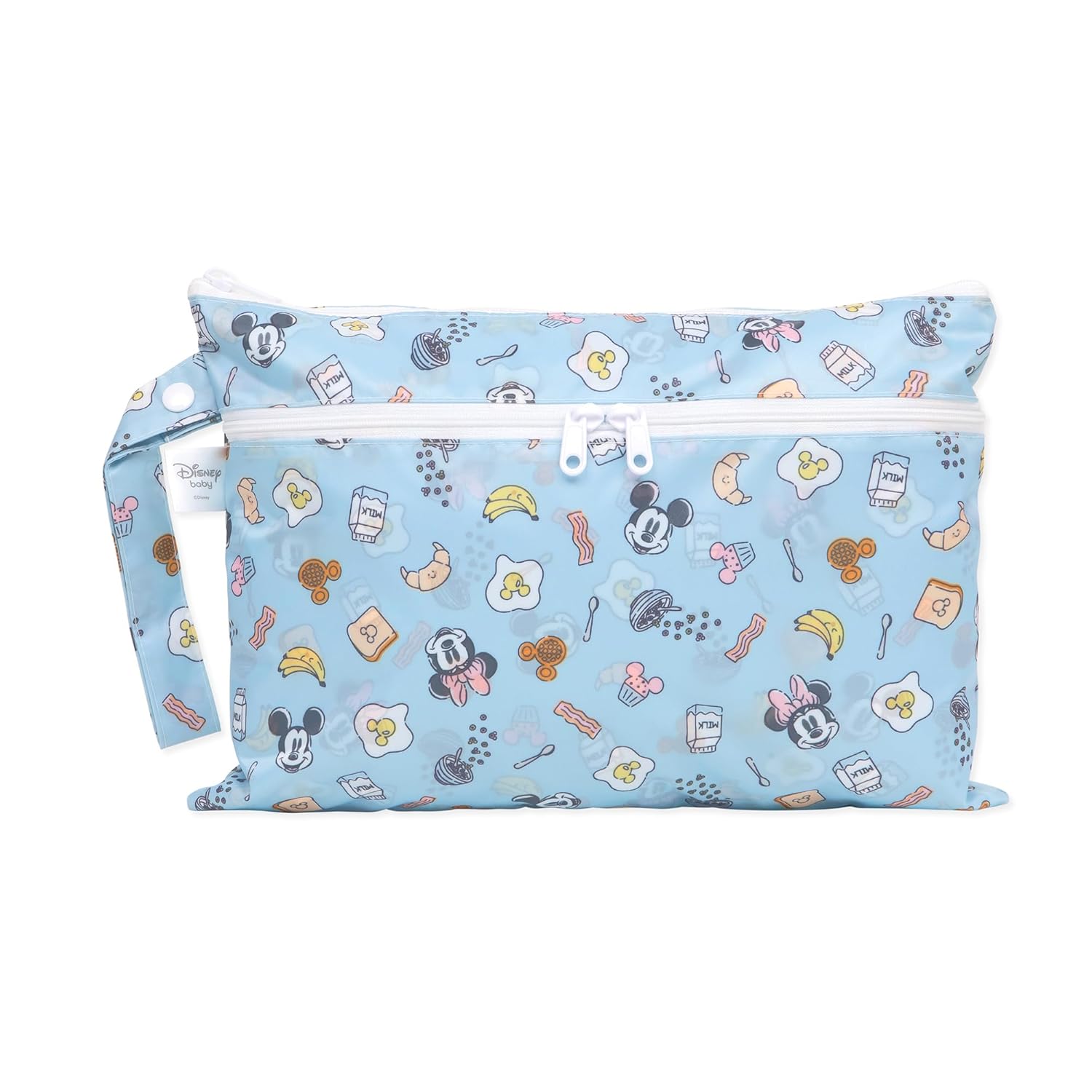 Bumkins Disney Wet Dry Clutch Bag - Stay Organized On-The-Go!