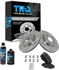 TRQ Front Brake Pad & Rotor Kit for 2012-2015 Honda CR-V