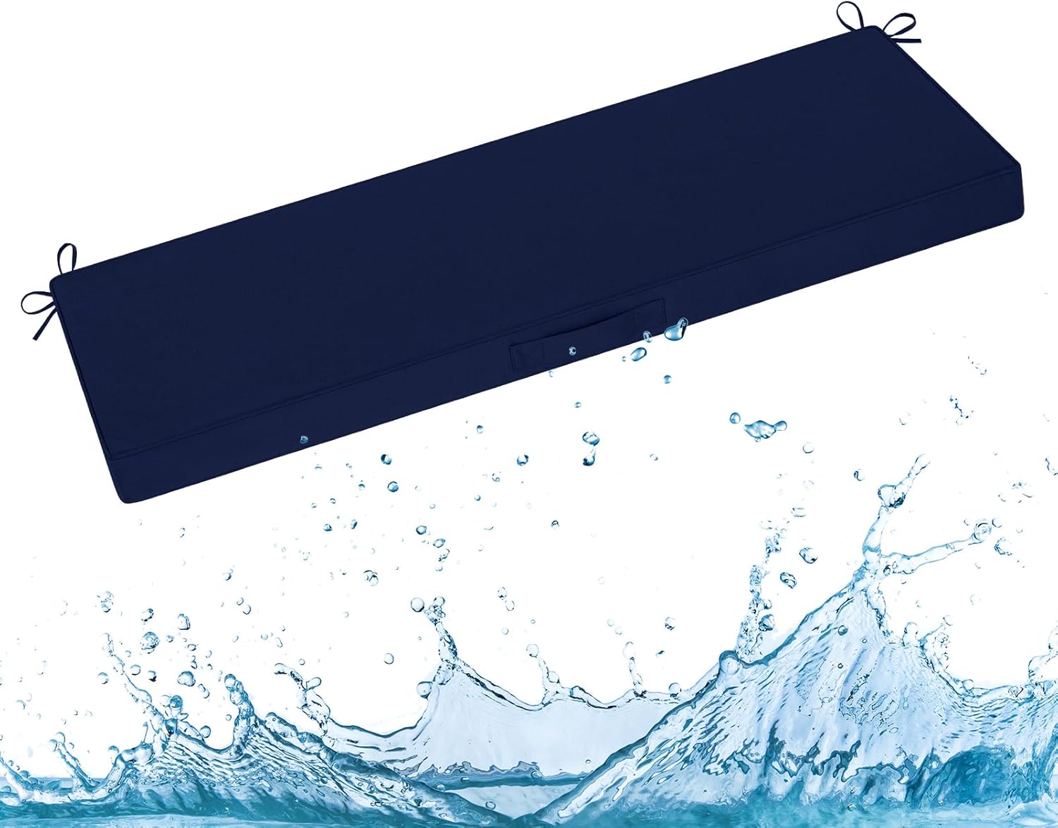 Waterproof Outdoor Bench Cushion 48 x 18 Inch for Comfort