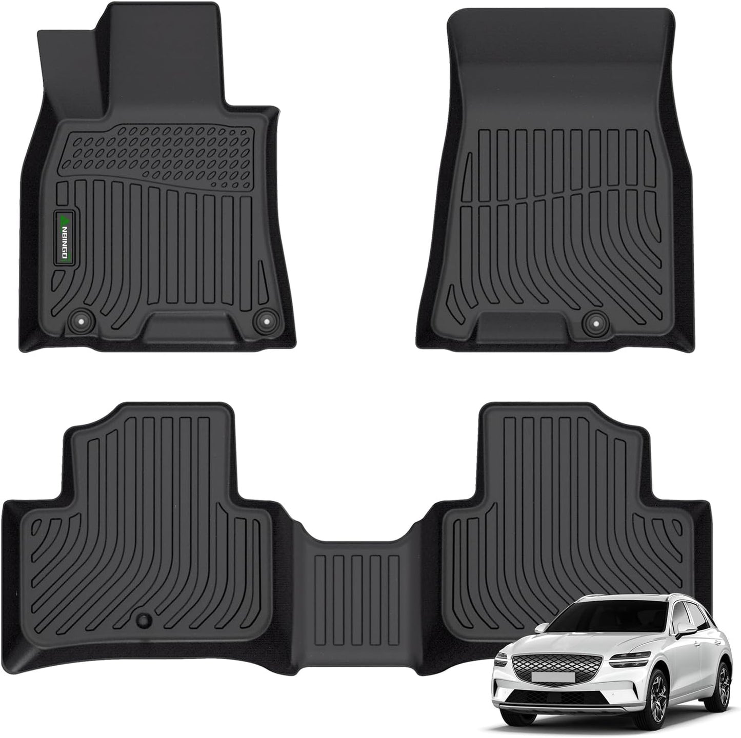 Custom Fit All Weather Floor Mats for Genesis GV70 2022-2025