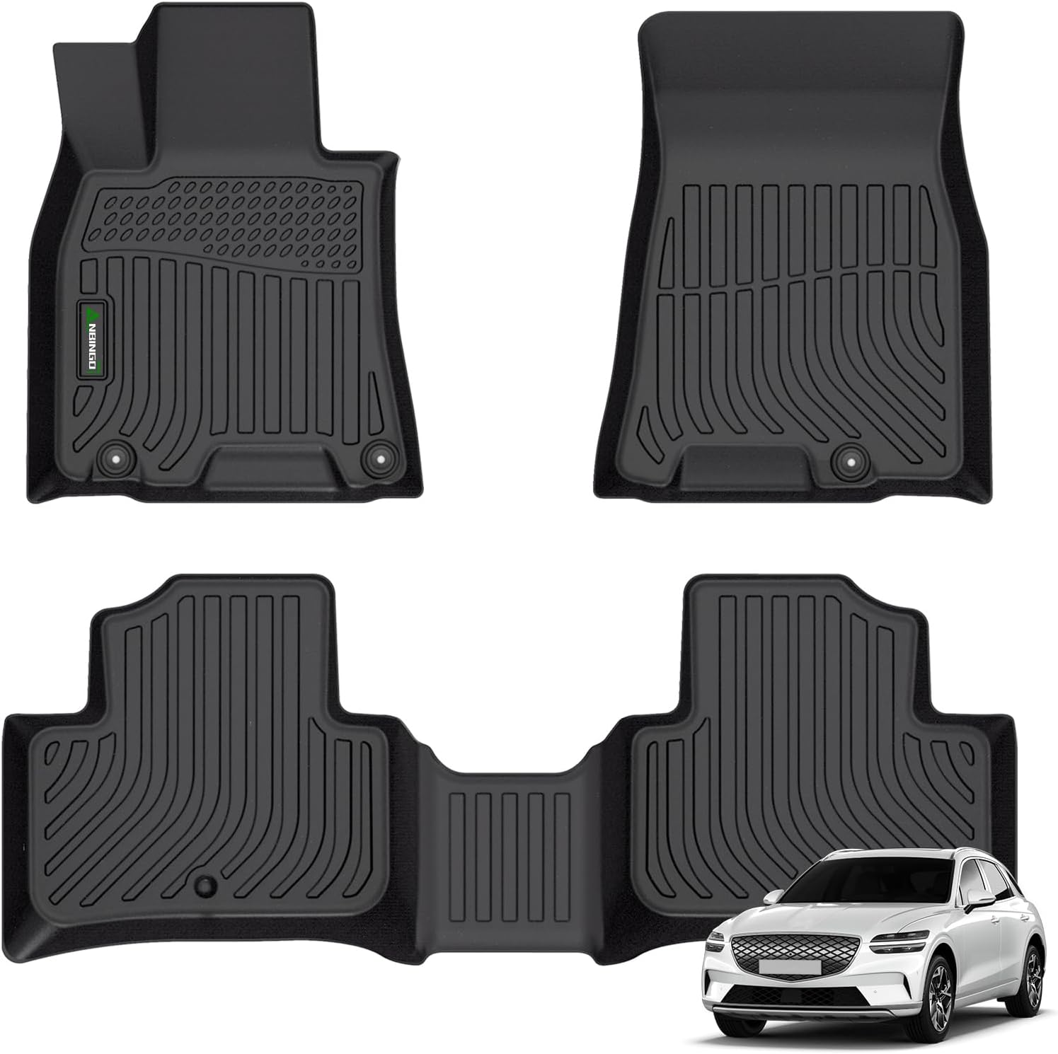 Custom Fit All Weather Floor Mats for Genesis GV70 2022-2025