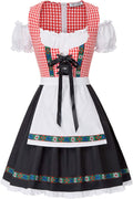 Kate Kasin Women's German Dirndl Dress Costume - Classic Oktoberfest
