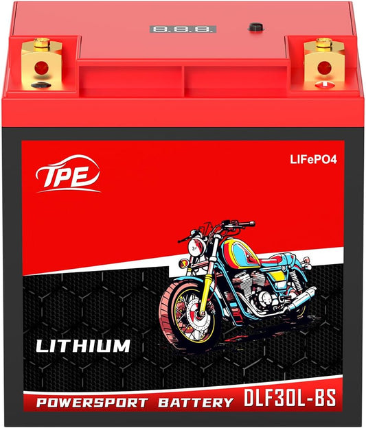 TPE YTX30L-BS Lithium Motorcycle Battery for High Performance
