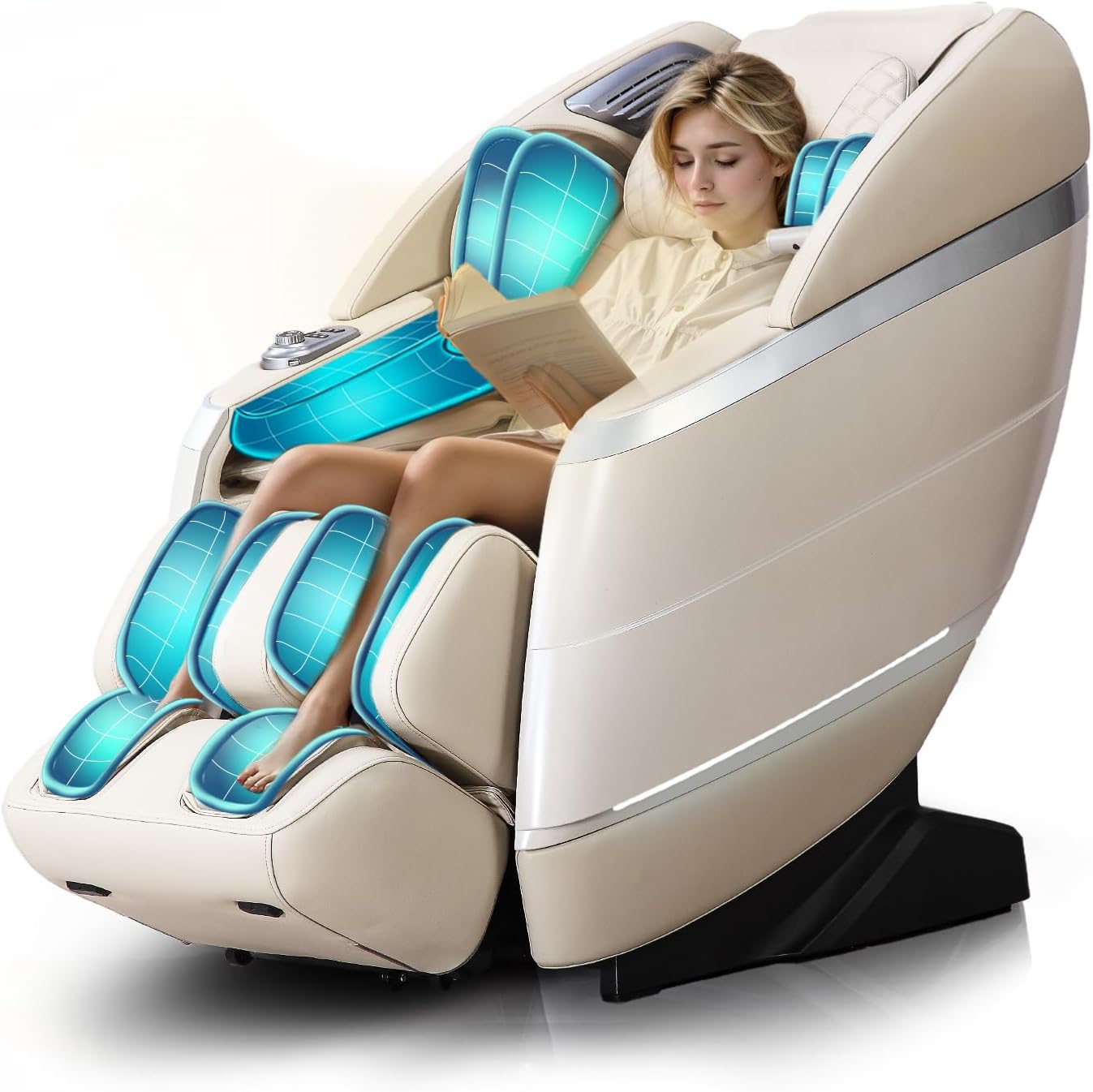 Ultimate Relaxation: 4D Full Body Massage Chair with 18 Modes