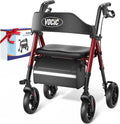 Walkers for Seniors Z21 Rollator with Seat - Lightweight, All Terrain