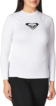 Roxy Women's Whole Hearted Long Sleeve UPF 50 Rashguard Review