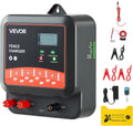 VEVOR Multi-Powered Electric Fence Charger - Adjustable 2J/3J/5J