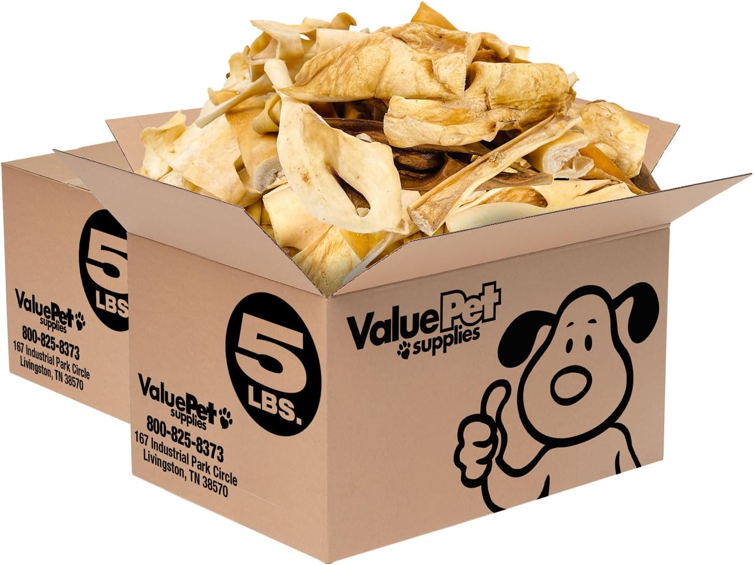 ValueBull Beef Cheek Slices for Dogs - Long Lasting Chews